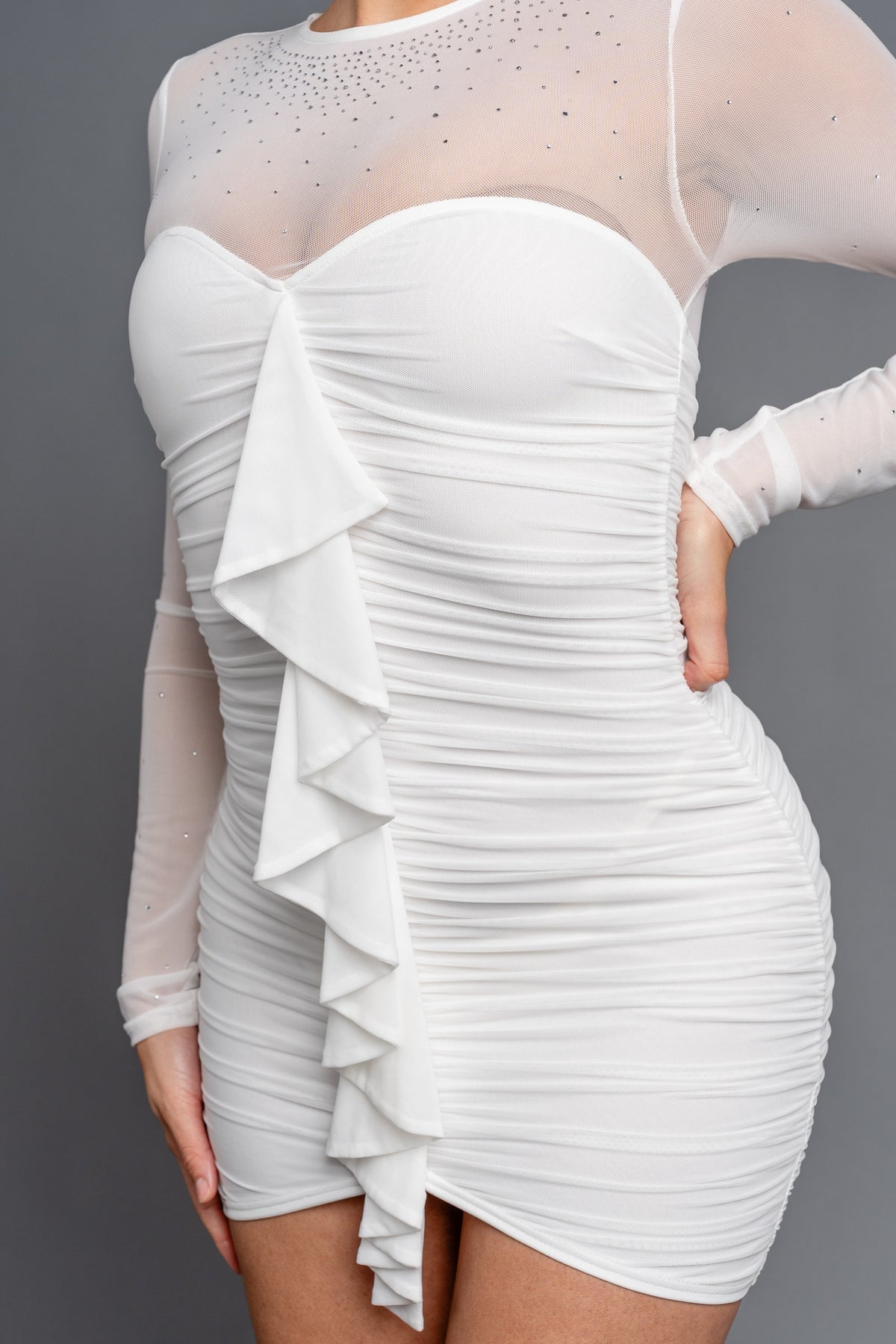 Robe Full Glam - WHITE