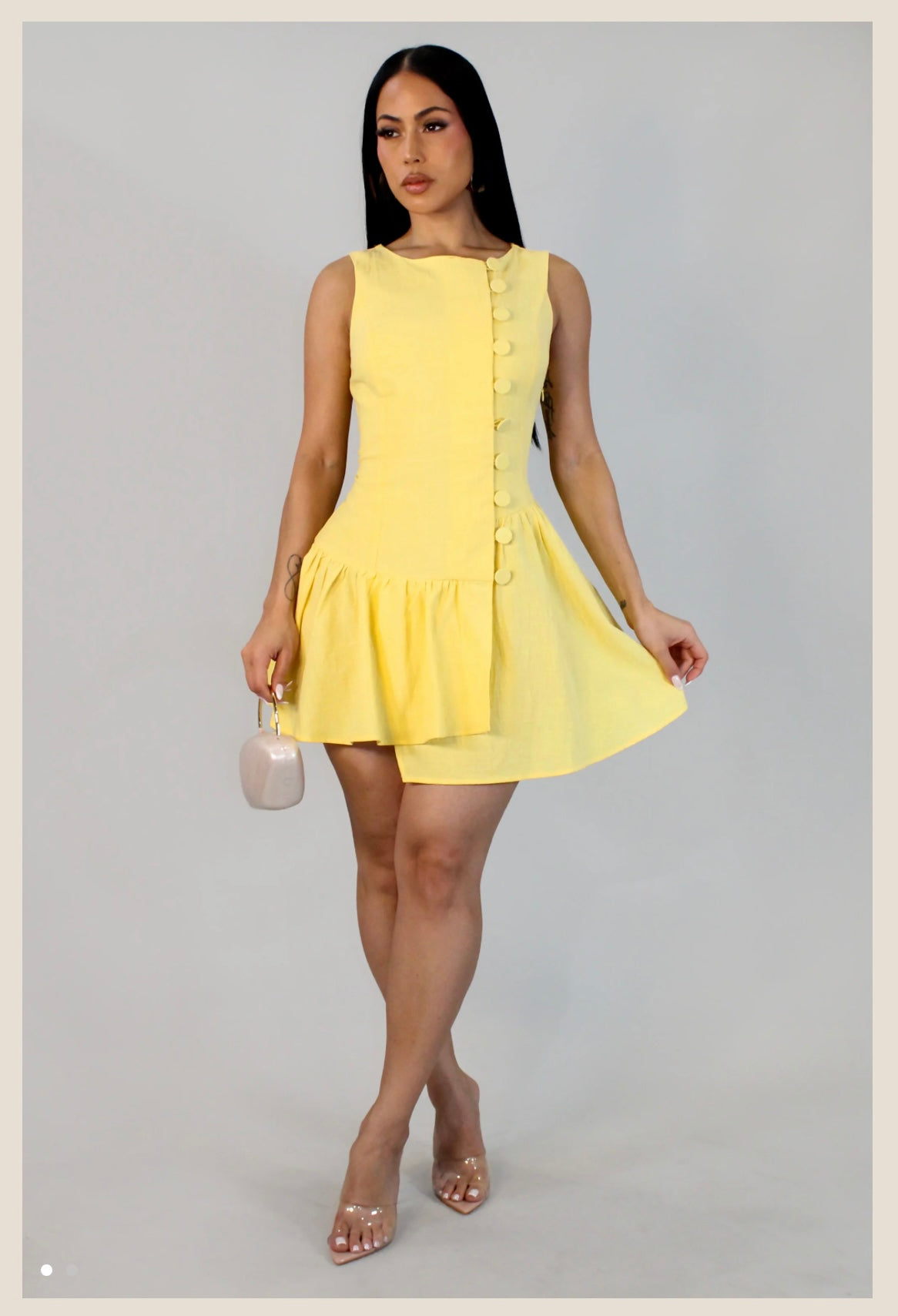 Robe D'lys - Jaune