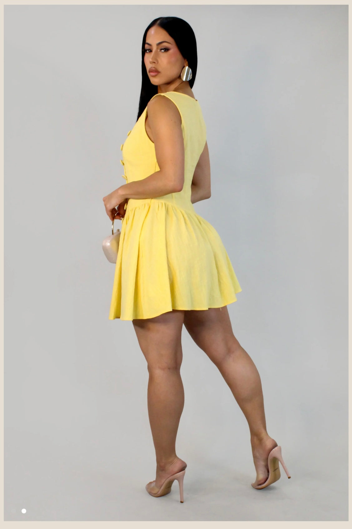 Robe D'lys - Jaune